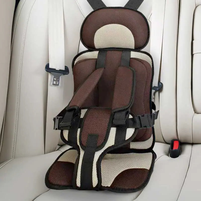 Car Booster Seat Cushion Child Protection Back To School Brown - Tophatter Daily Deals