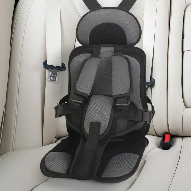 Car Booster Seat Cushion Child Protection Back To School Grey - Tophatter Daily Deals
