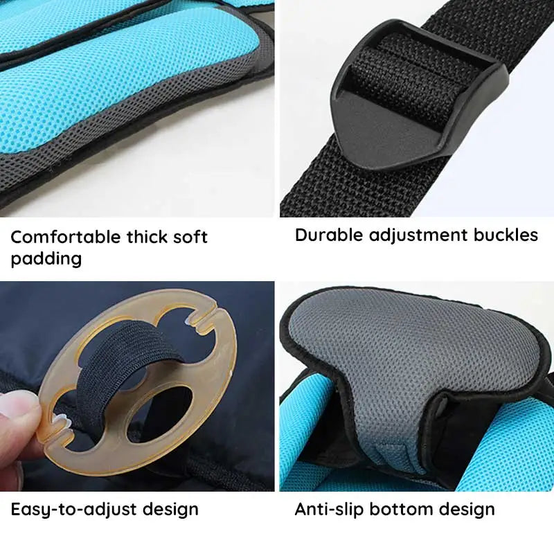 Child Car Seat Cushion Safety Pad Easy Install Comfortable - Tophatter Daily Deals
