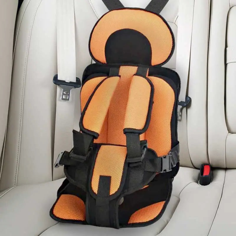 Car Booster Seat Cushion Child Protection Back To School Orange - Tophatter Daily Deals