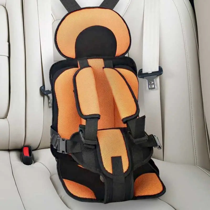 Child Car Seat Cushion Safety Pad Easy Install Comfortable Orange - Tophatter Daily Deals