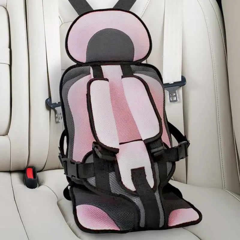 Child Car Seat Cushion Safety Pad Easy Install Comfortable Pink - Tophatter Daily Deals