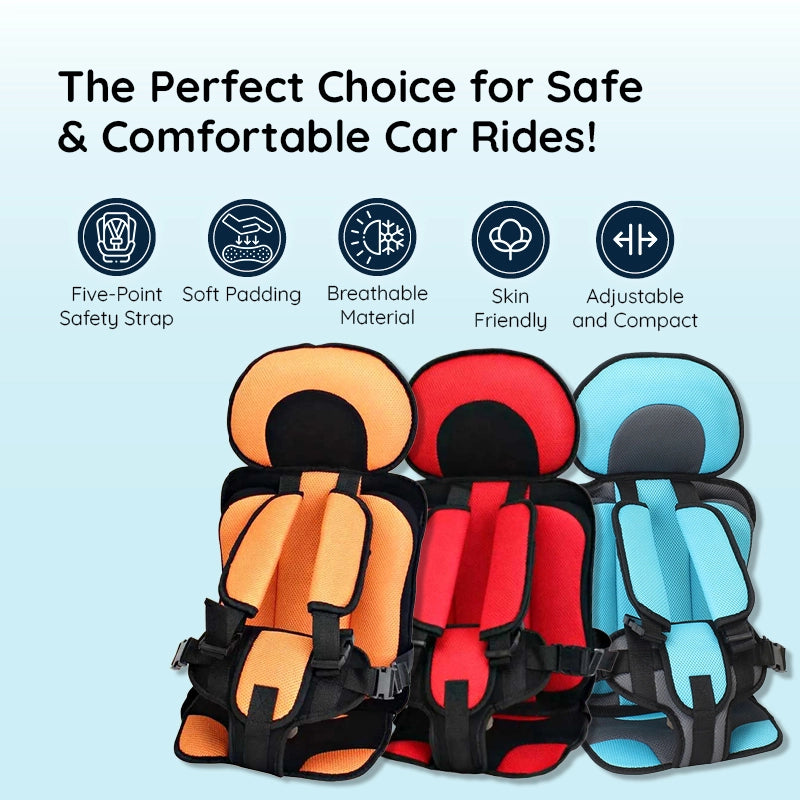 Child Car Seat Cushion Safety Pad Easy Install Comfortable - Tophatter Daily Deals