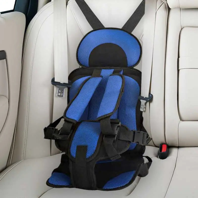 Car Booster Seat Cushion Child Protection Back To School Blue - Tophatter Daily Deals