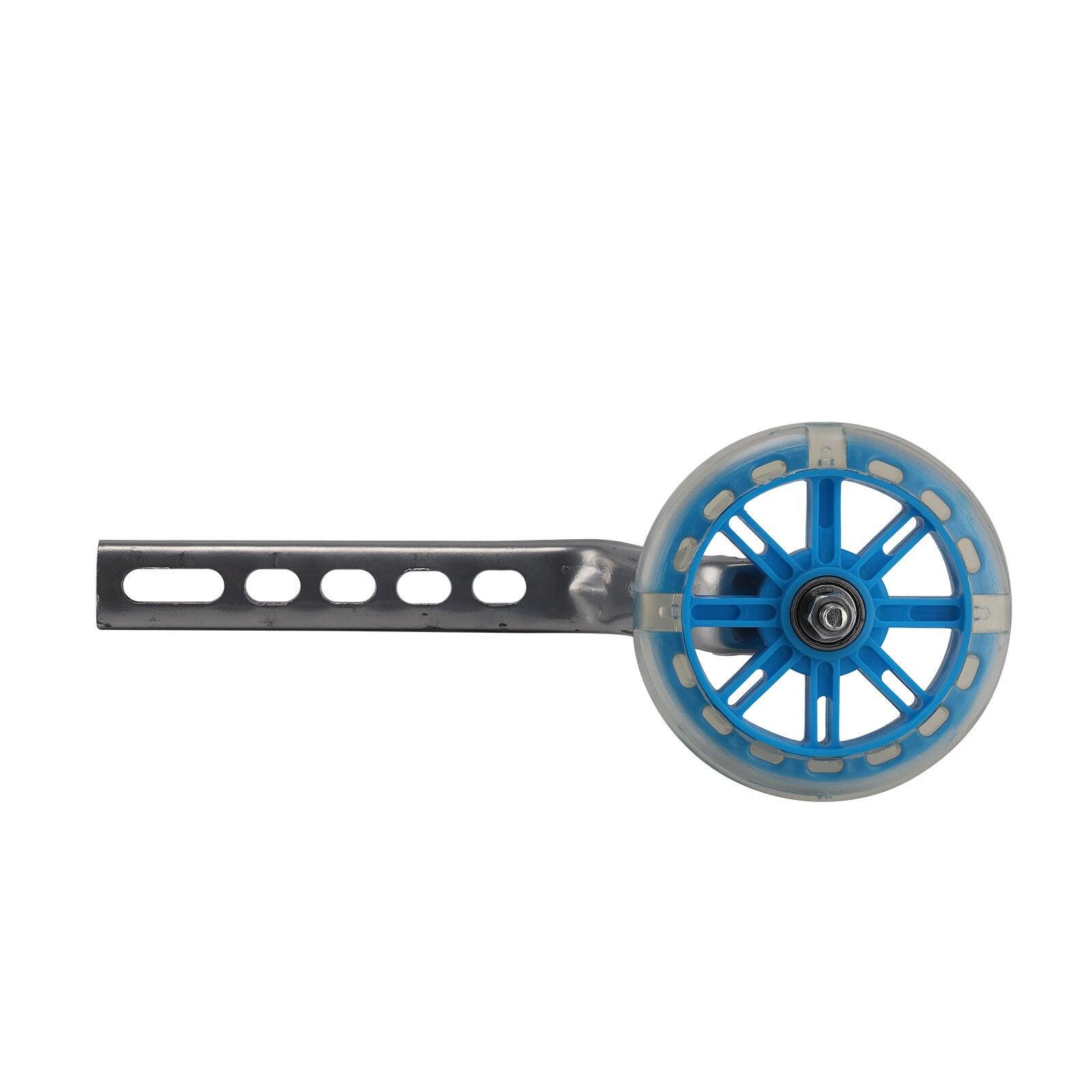 Halfords Bike Stabilisers - LED Flash Children Bicycle Stabilisers Kids Training Cycle Wheel For 12-20" Bike Blue Cycling - Tophatter Daily Deals