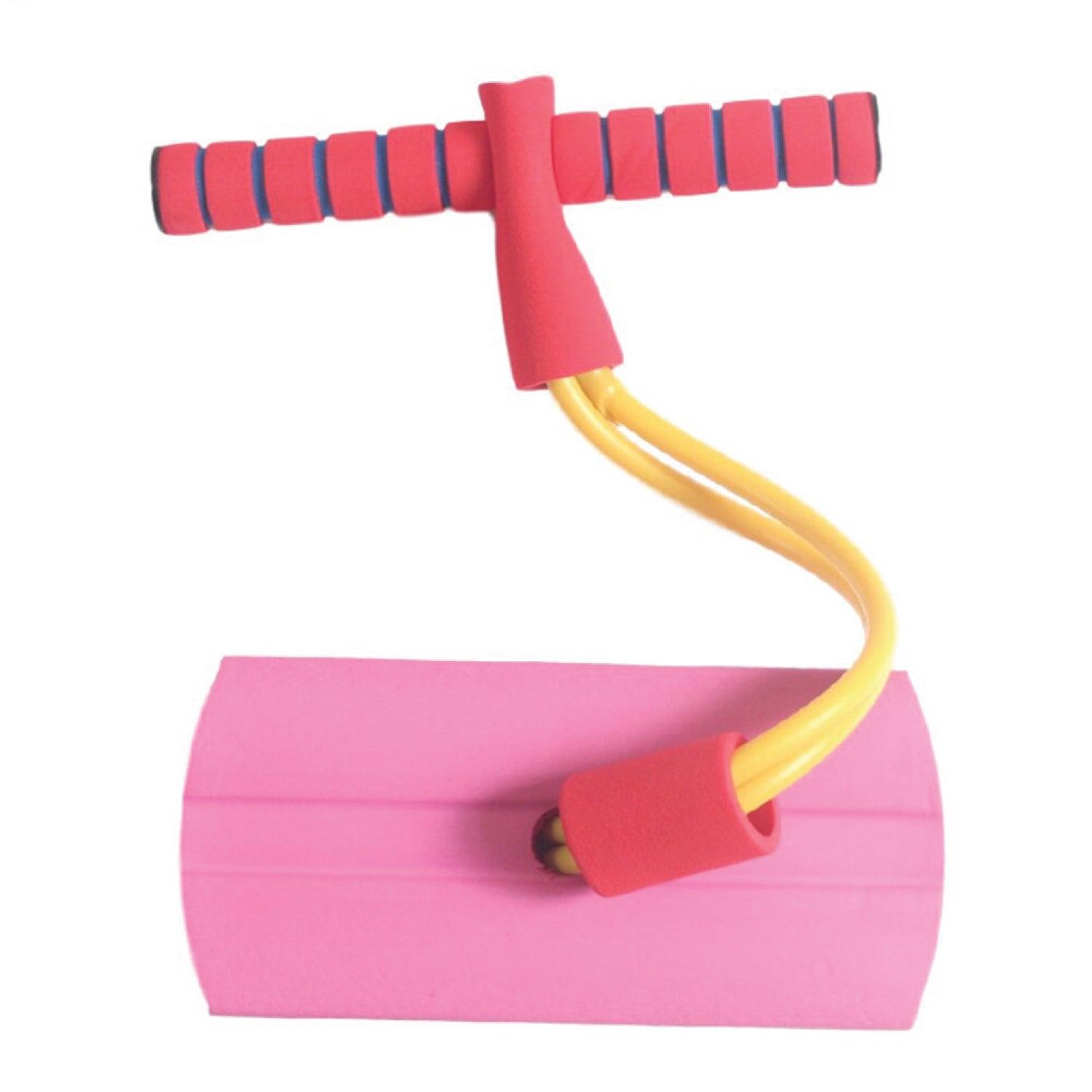 Pogo Sticks for Kids - Foam Pogo Jumper for Kids, Pink children's fitness toys, outdoor jumping balance sense indoor Fitness - Tophatter Daily Deals