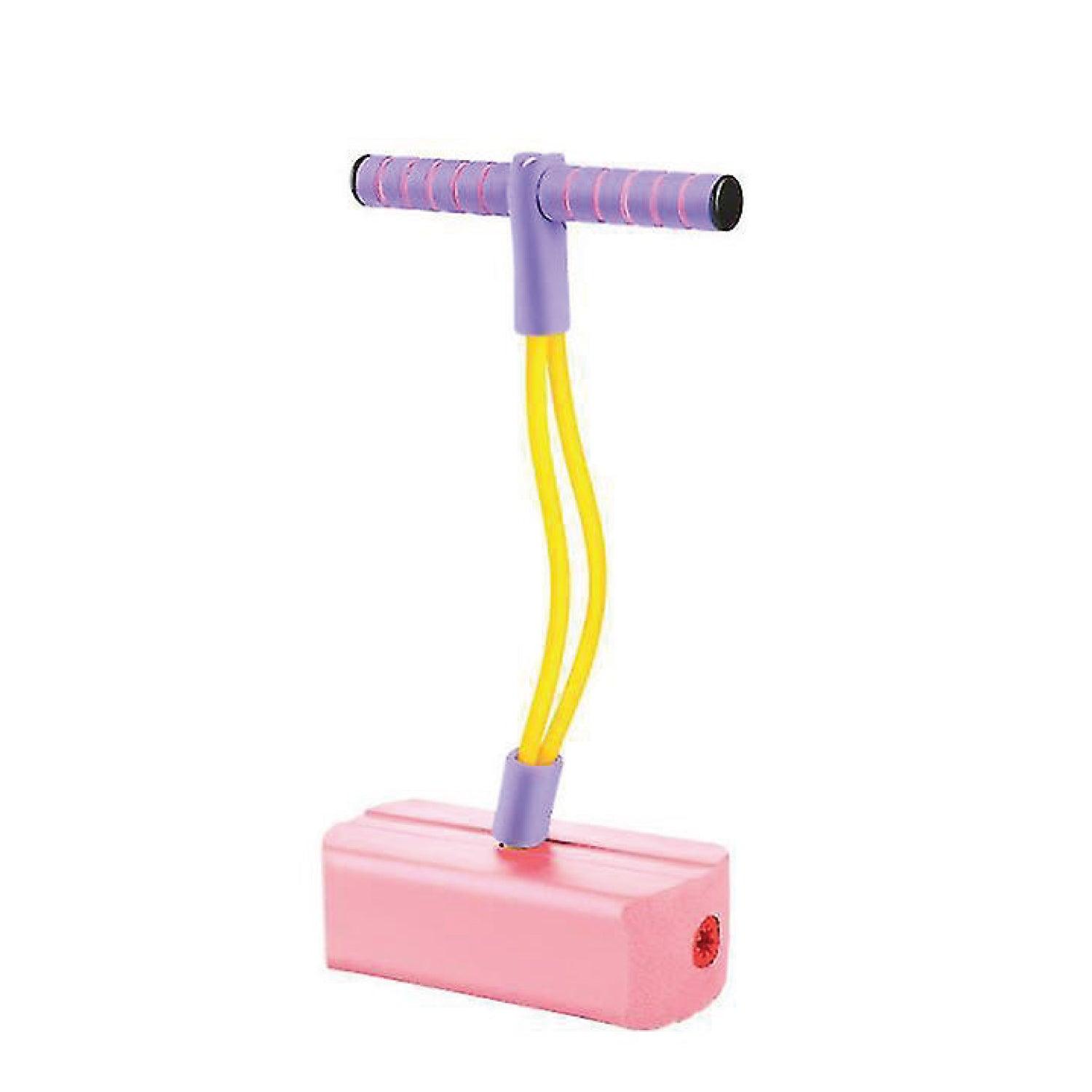 Pogo Sticks for Kids - Foam Pogo Jumper for Kids, Pink children's fitness toys, outdoor jumping balance sense indoor Fitness - Tophatter Daily Deals