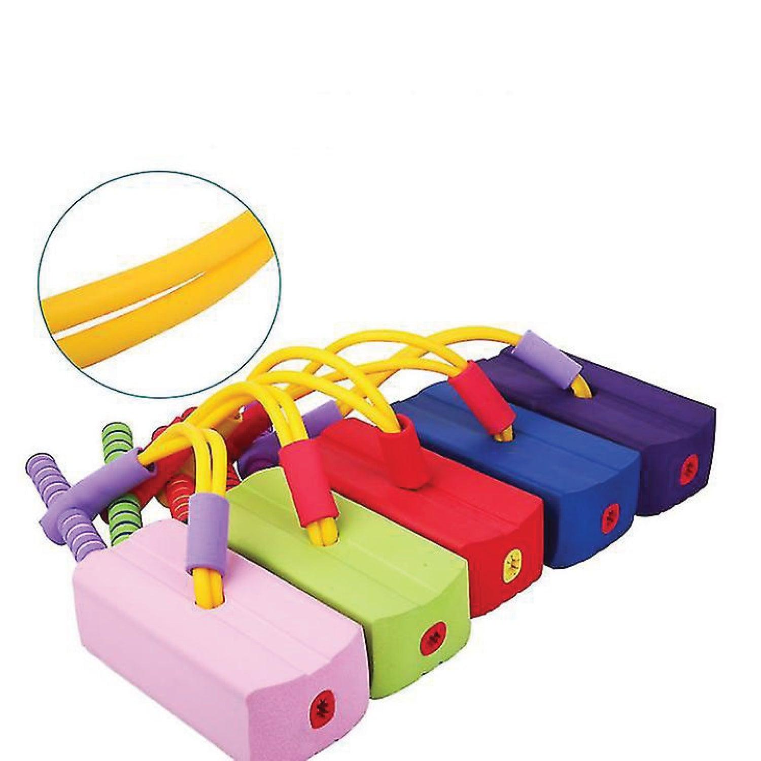 Pogo Sticks for Kids - Foam Pogo Jumper for Kids, Pink children's fitness toys, outdoor jumping balance sense indoor Fitness - Tophatter Daily Deals