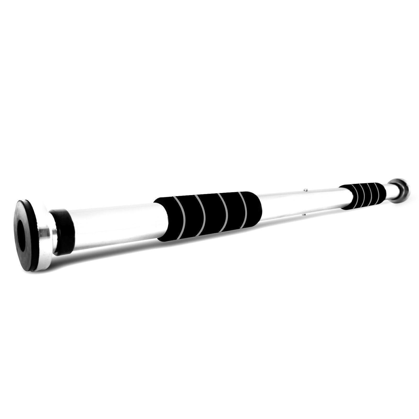 Pull Ups Bar for Home - Chin Up Pull Up Door Gym Exercise Bar Training Fitness Strength Bar Home Workout Silver Exercise & Fitness - Tophatter Daily Deals