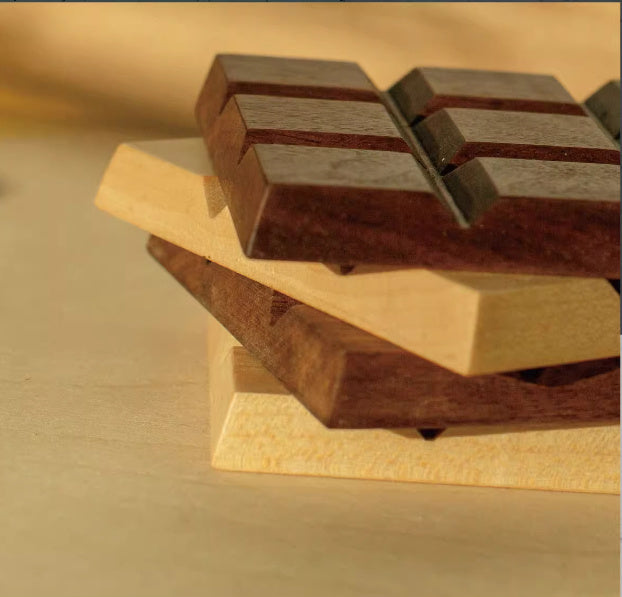 Chocolate Bar Coaster Decor - Tophatter Daily Deals