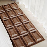 Chocolate Long Velvet Carpet 65CMx160CM Door Mat - Tophatter Daily Deals