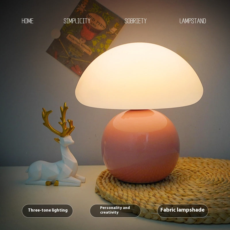 Chubby Mushroom Table Lamp Table Lamp - Tophatter Daily Deals