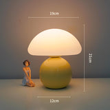 Chubby Mushroom Table Lamp Yellow Table Lamp - Tophatter Daily Deals