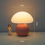 Chubby Mushroom Table Lamp Pink Table Lamp - Tophatter Daily Deals