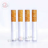 Metal Cigarette One Hitter 2" - 3" Smoking Pipe 2" Smoking Accessories - Tophatter Daily Deals