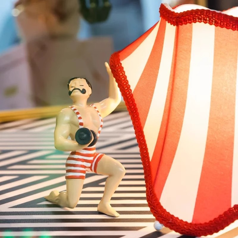 Circus Hercules Table Lamp Lighting - Tophatter Daily Deals
