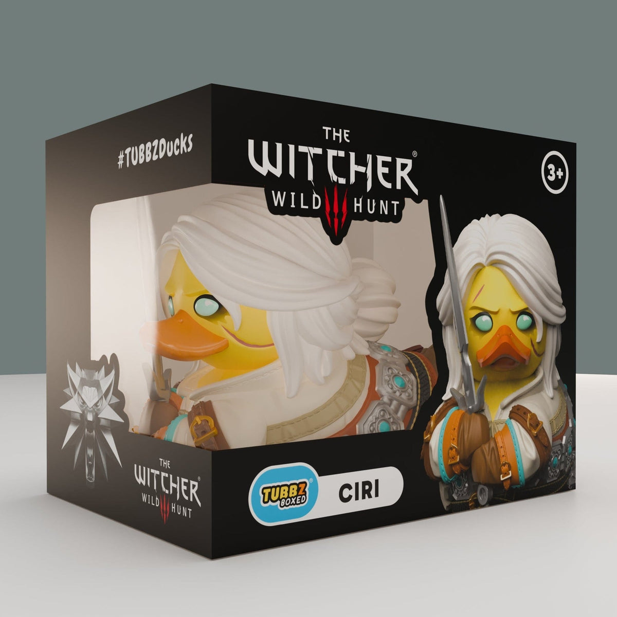 The Witcher: Ciri TUBBZ (Boxed Edition) TUBBZ Collectible Duck - Tophatter Daily Deals