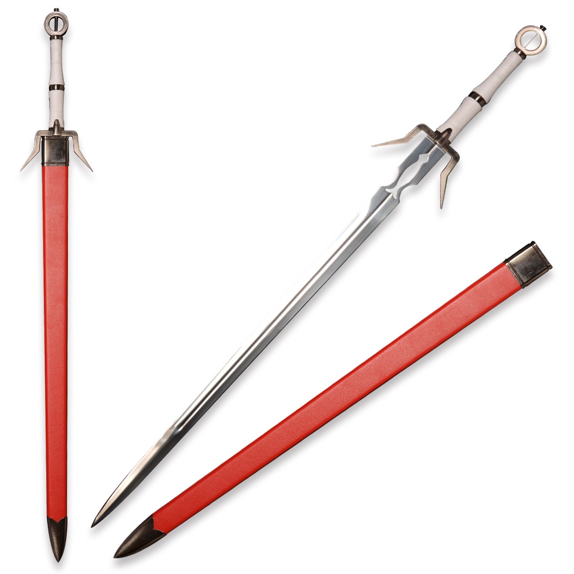 49.2" Ciri's Silver Sword Metal Replica Cosplay Prop - Tophatter Daily Deals