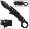 Police Tactical Emergency Rescue Spring Assist Knife - TOPHATTER'S ARMORY DEALS Collectible Weapons - Tophatter Daily Deals
