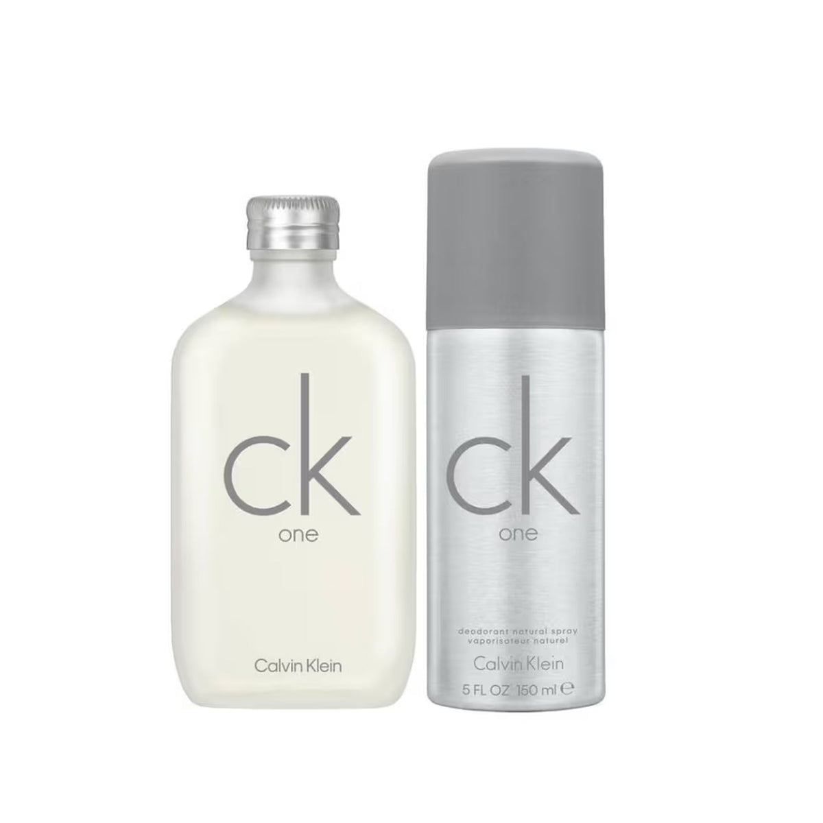 Calvin Klein One Eau De Toilette 100ml & Deodorant Spray 150ml Gift Set - Tophatter Daily Deals