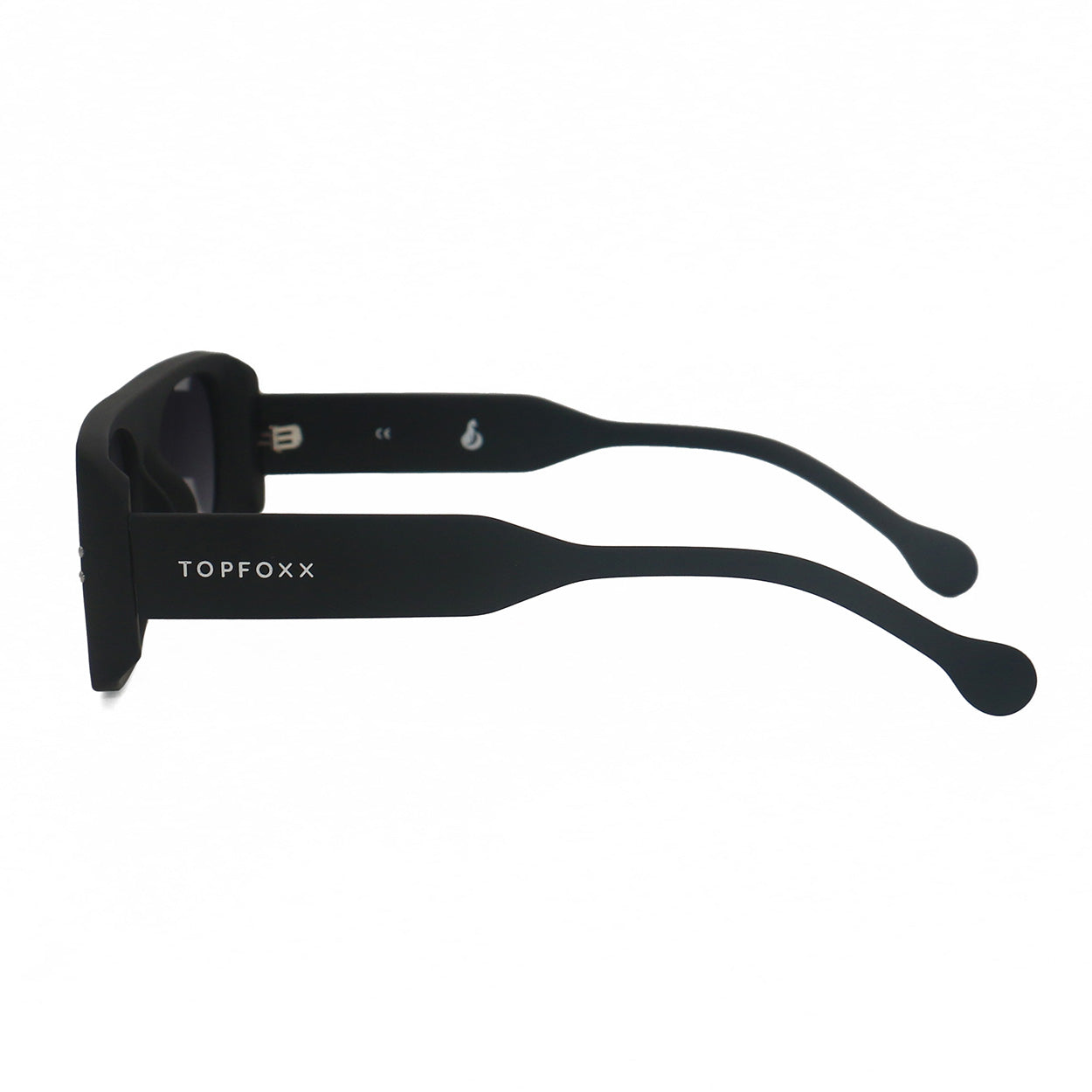 TopFoxx Claim It - Black Unisex Sunglasses Sunglasses - Tophatter Daily Deals