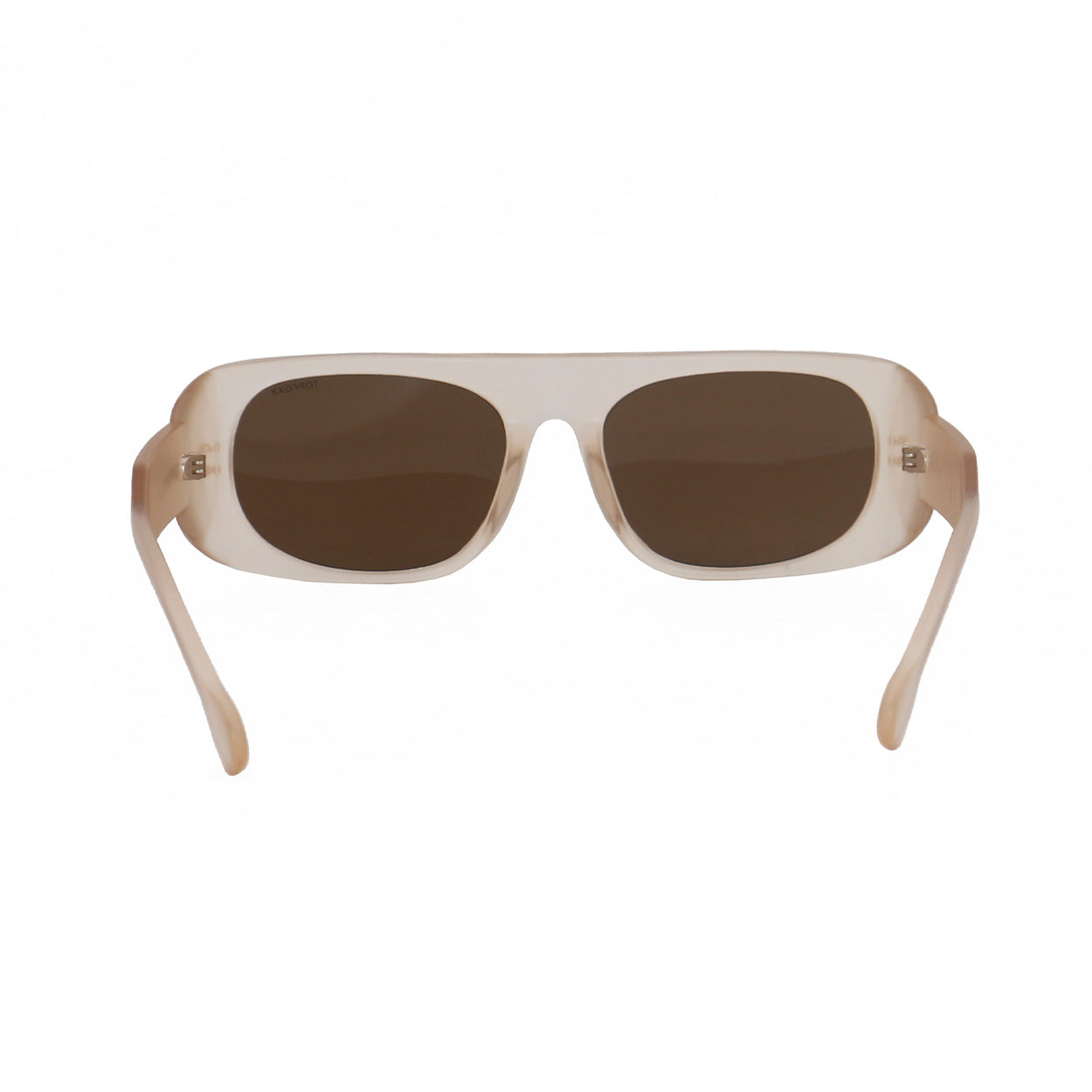 TopFoxx Claim It - Clear Brown Women's Sunglasses Sunglasses - Tophatter Daily Deals