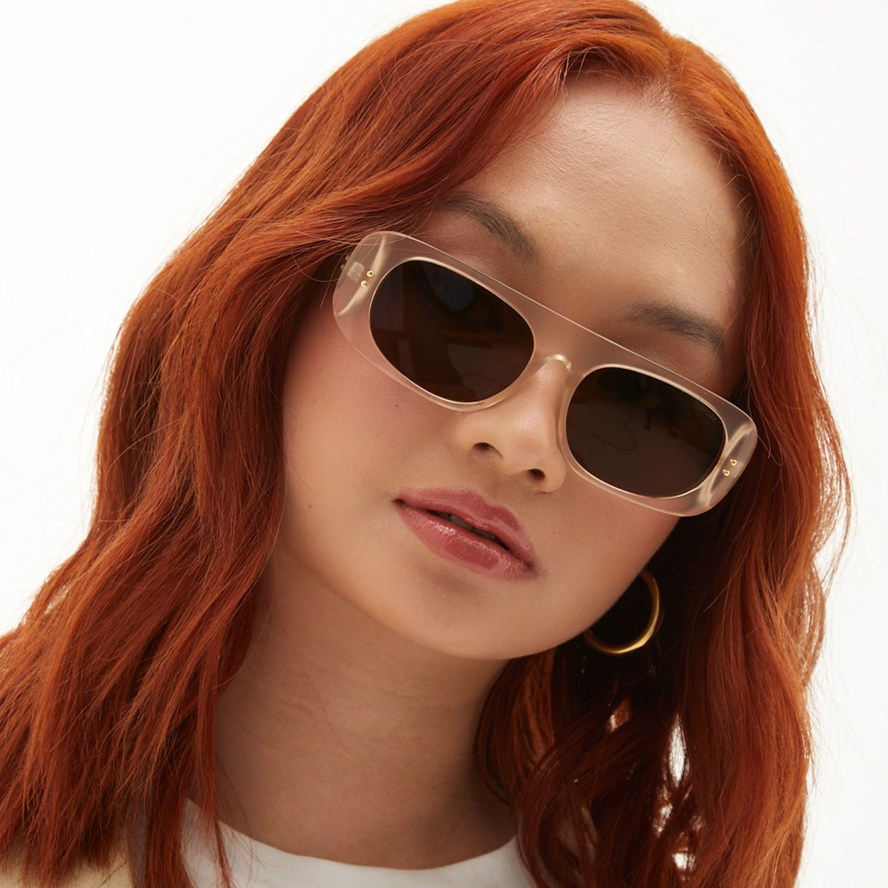 TopFoxx Claim It - Clear Brown Women's Sunglasses Sunglasses - Tophatter Daily Deals
