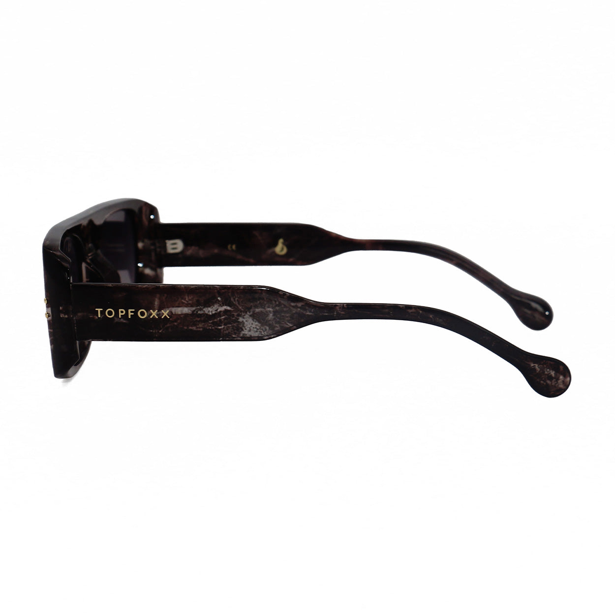 TopFoxx Claim It - Black Tortoise Unisex Sunglasses Sunglasses - Tophatter Daily Deals