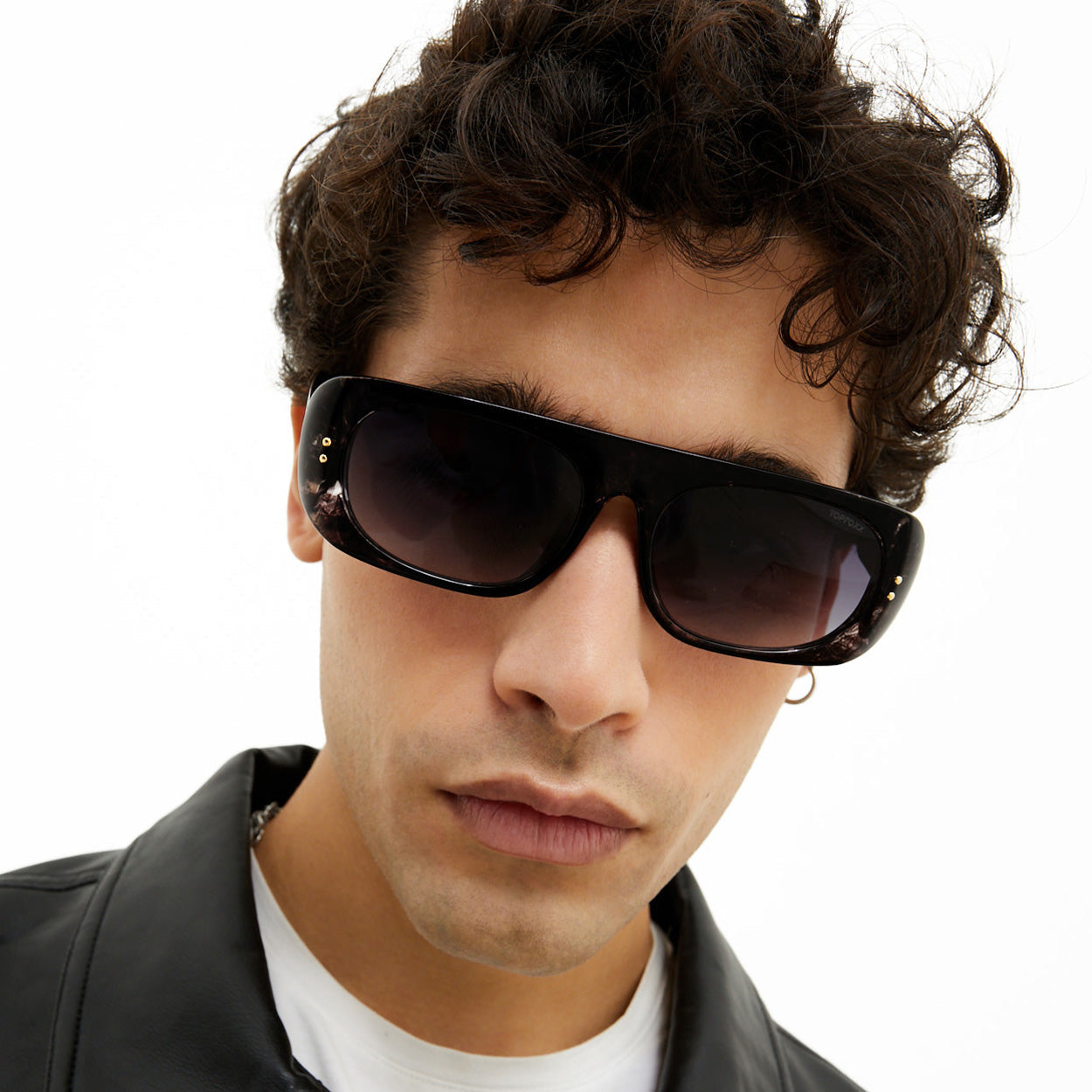 TopFoxx Claim It - Black Tortoise Unisex Sunglasses Sunglasses - Tophatter Daily Deals