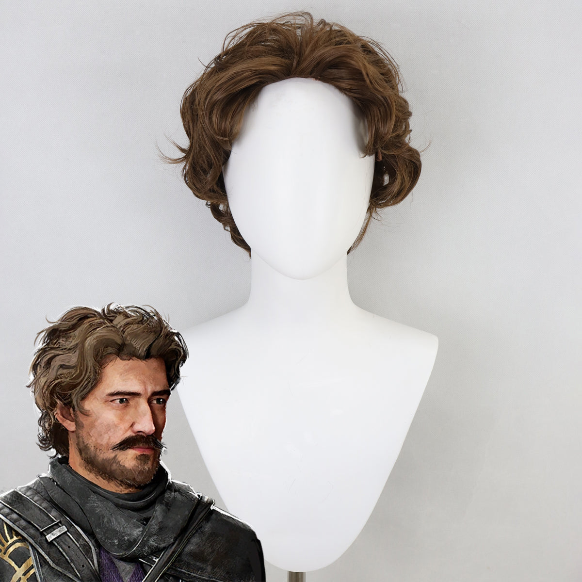 Clair Obscur: Expedition 33 Gustave Brown Cosplay Wig Wig - Tophatter Daily Deals