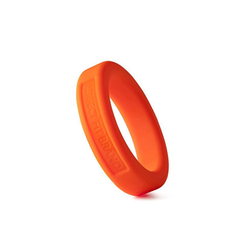 Classic Silicone Medium Stretch Penis Ring 36mm Orange > Cock Ring > Single - Tophatter Daily Deals