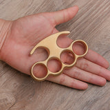 Old American Style Classic Brass Knuckles - Cakra EDC Gadgets Brass Knuckles - Tophatter Daily Deals