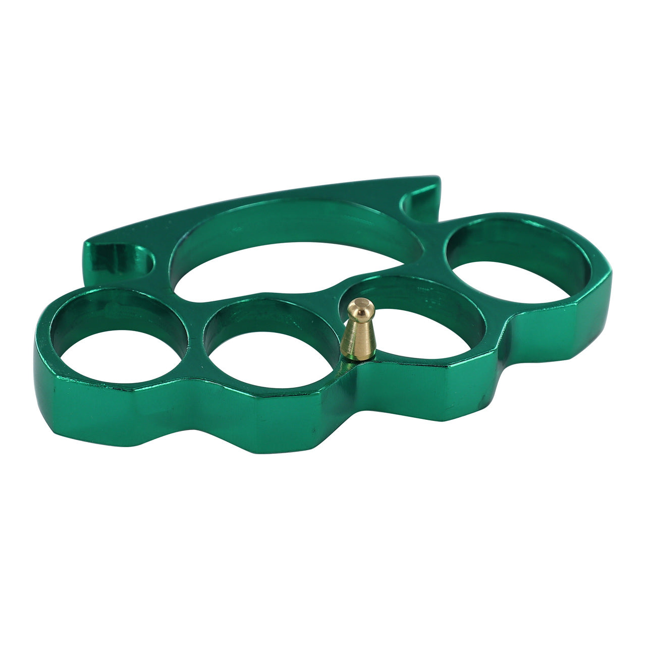 Classic Heavy Duty Belt Buckle & Paperweight - Green Knuckles Belt Buckle - Tophatter Daily Deals