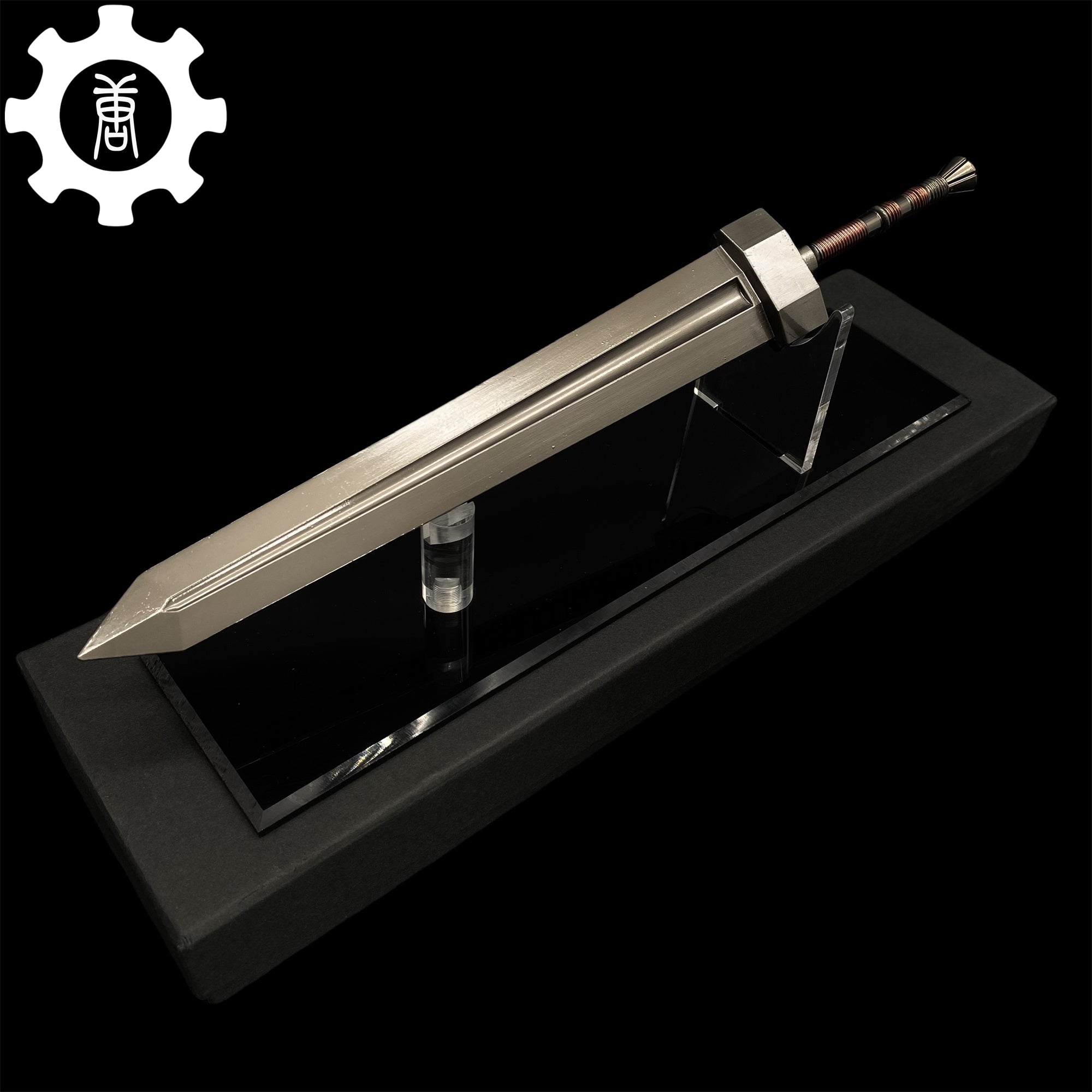 Hot Game Classical Greatsword 11.8" Metal Craft Display Art - Tophatter Daily Deals
