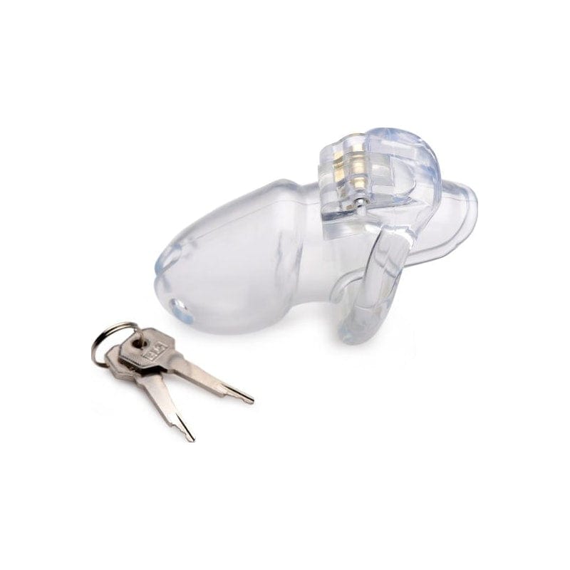 Clear Captor Chastity Cage Large > Bondage Gear > Male Chastity - Tophatter Daily Deals