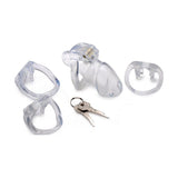 Clear Captor Chastity Cage Medium for Ultimate Control and Comfort > Bondage Gear > Male Chastity - Tophatter Daily Deals
