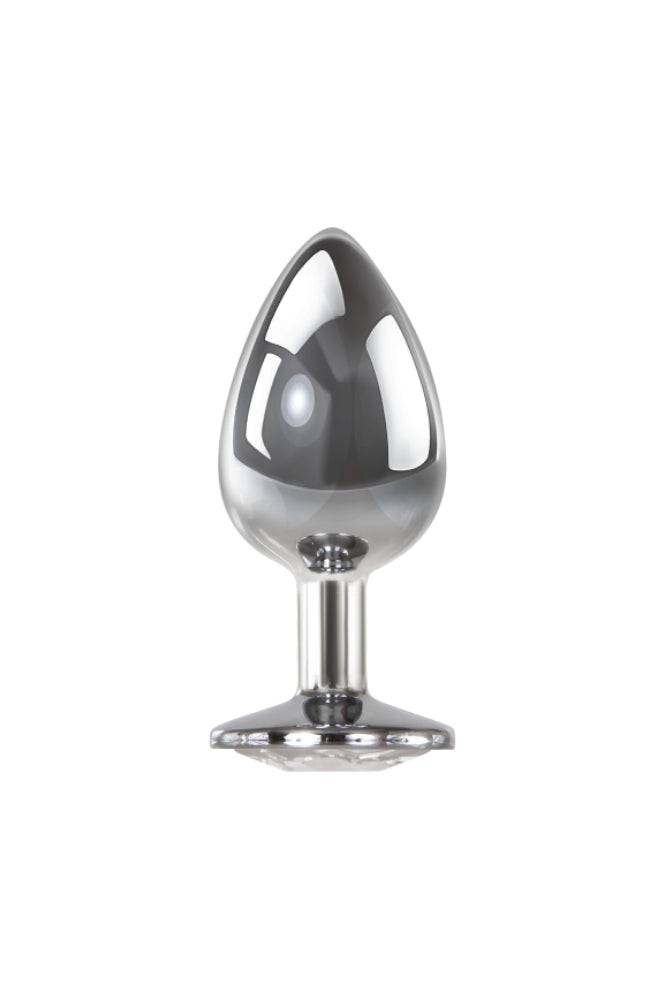 Adam & Eve - Clear Gem Anal Plug - Large Sex Toy - Tophatter Daily Deals