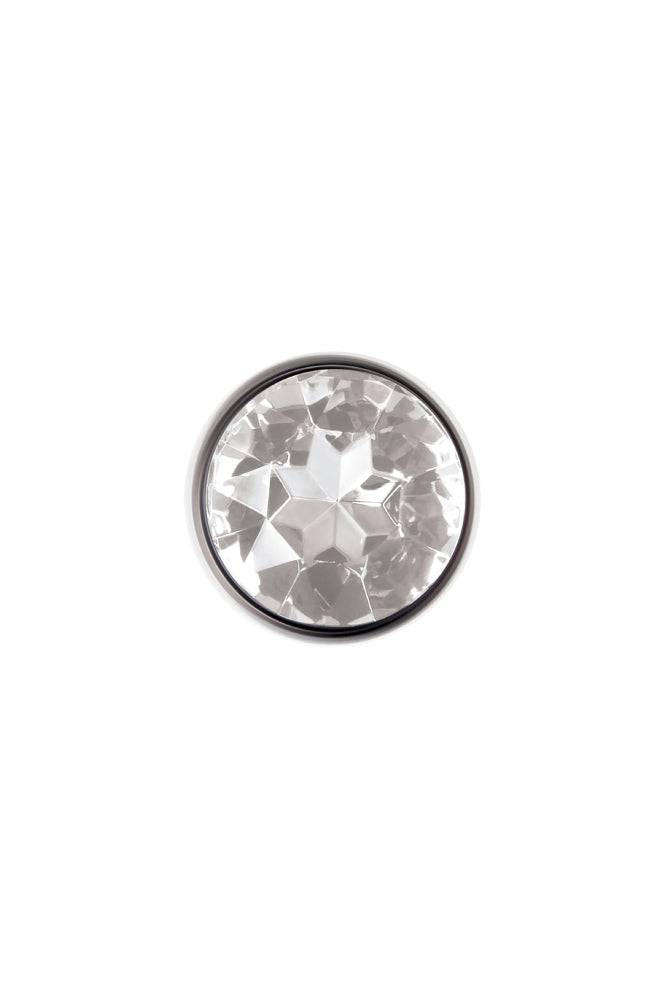 Adam & Eve - Clear Gem Anal Plug - Large Sex Toy - Tophatter Daily Deals