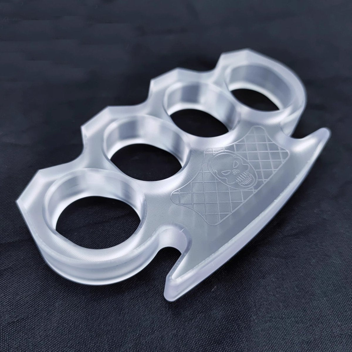 2024 New Clear Plastic Brass Knuckles Brass Knuckles - Tophatter Daily Deals