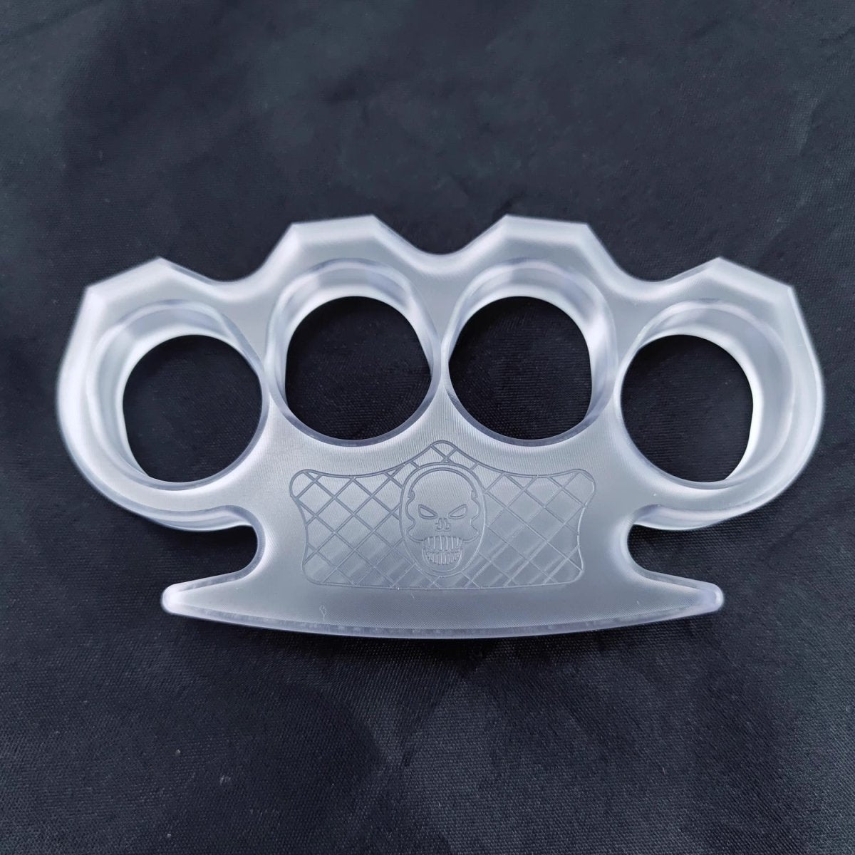 2024 New Clear Plastic Brass Knuckles Brass Knuckles - Tophatter Daily Deals