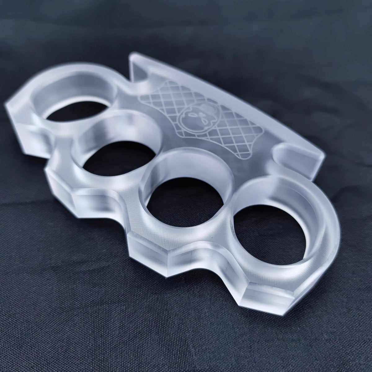 2024 New Clear Plastic Brass Knuckles Brass Knuckles - Tophatter Daily Deals