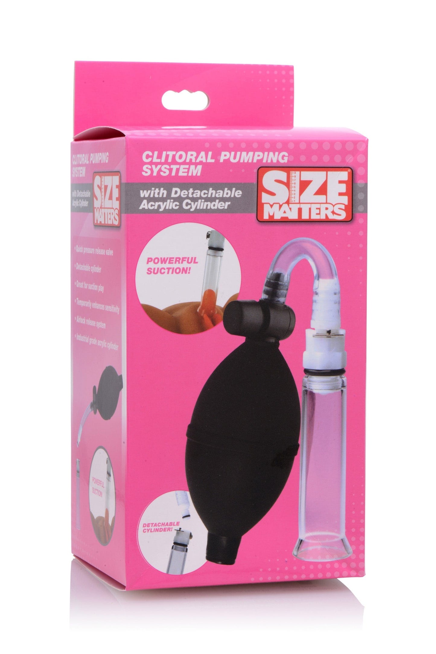 Clitoral Pumping System 12 Inches Length with 3 Inch Cylinder > Pumps > Female Pumps - Tophatter Daily Deals