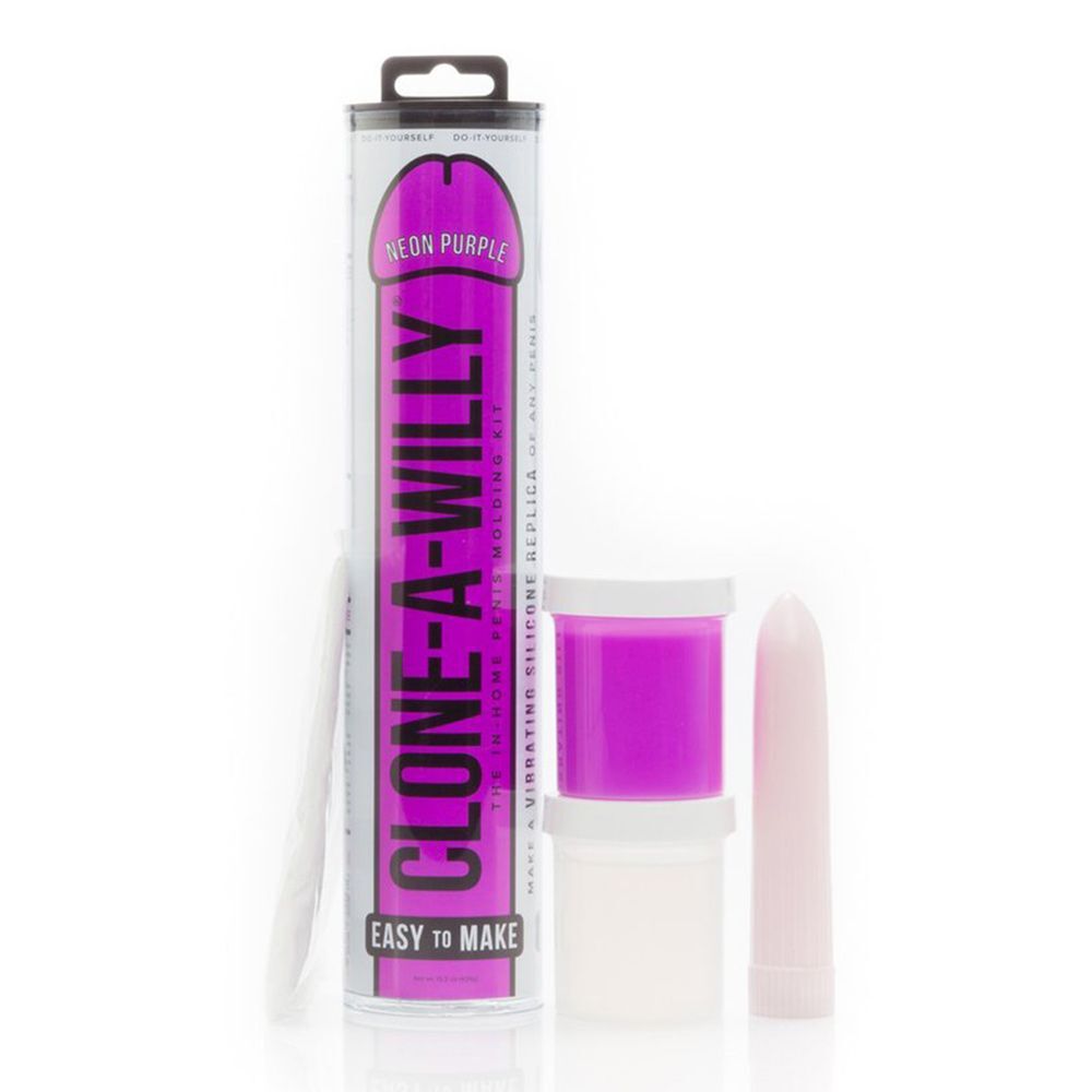 Clone A Willy Neon Purple – Silicone Vibrator > Dildos > Mould Your Own Kits - Tophatter Daily Deals
