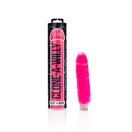 Clone A Willy DIY Dildo Kits - All Colors & Glow In Dark Glow In Dark Hot Pink - Tophatter Daily Deals