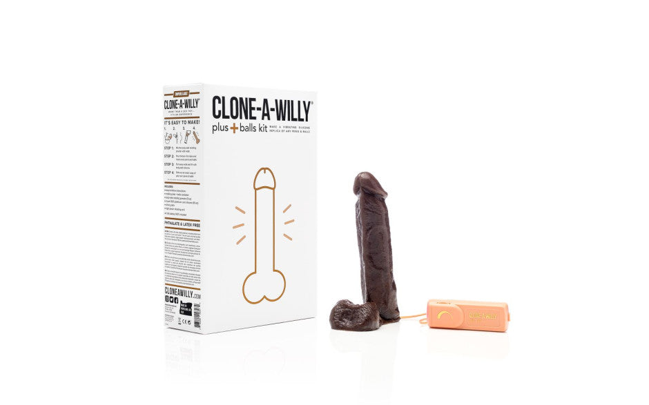 Clone a Willy Plus Balls Kit Deep Skin Tone Vibrating Silicone Replica > Dildos > Mould Your Own Kits - Tophatter Daily Deals
