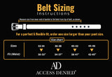 Bonded Leather Belt for Men – Nickel Buckle, 1.4" Strap Belts & Ties - Tophatter Daily Deals