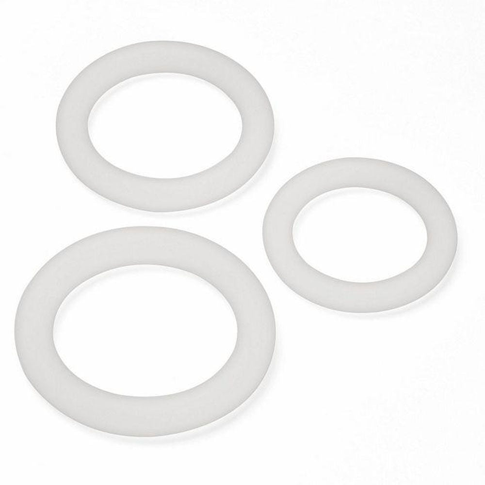 Cloud 9 Pro Sensual Silicone Cock Ring Set 3 Pack > Cock Ring > Sets - Tophatter Daily Deals