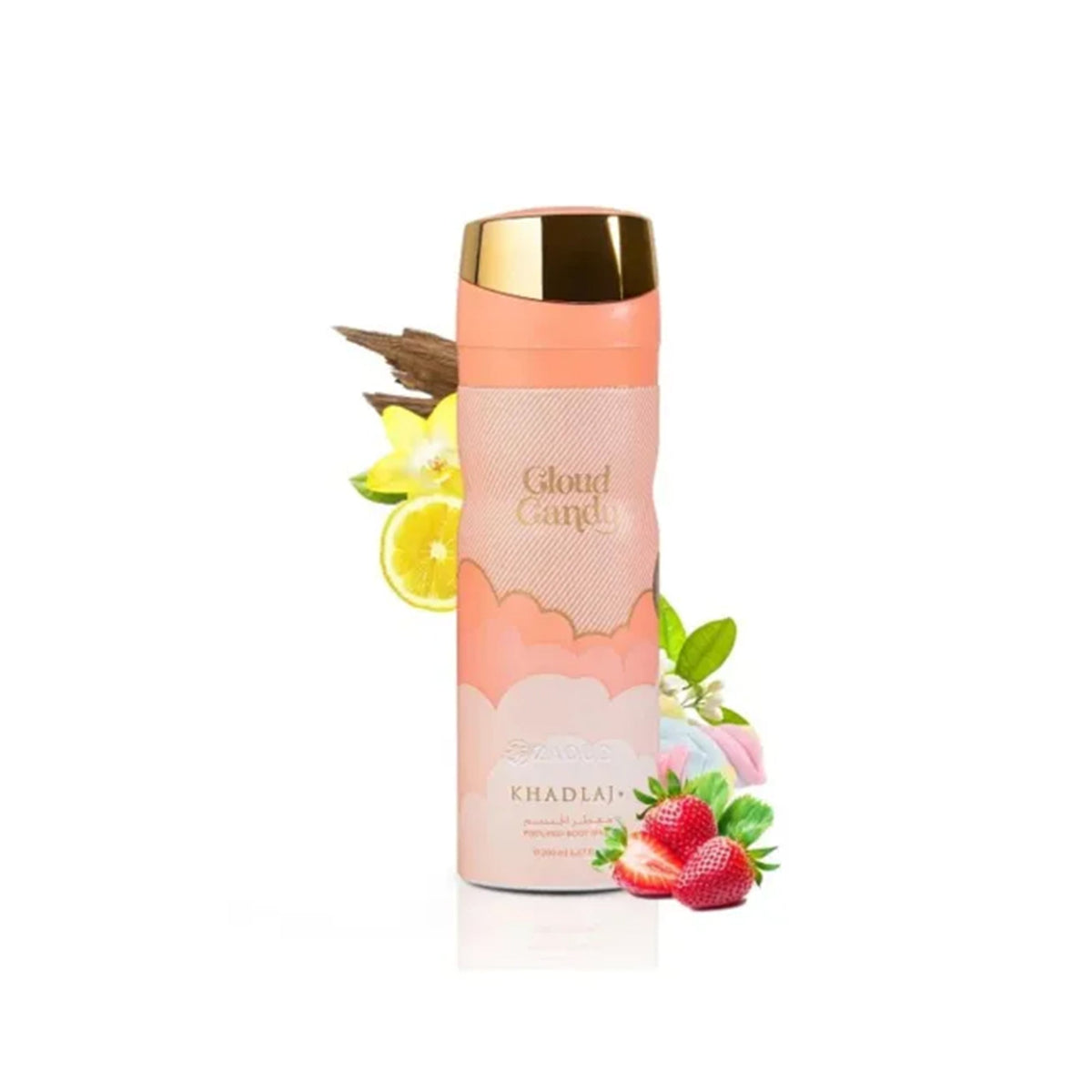 Khadlaj Cloud Candy Perfumed Body Spray 200ml Spray - Tophatter Daily Deals