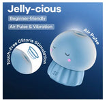 Satisfyer Jelly-Cious – Waterproof Air Pulse and Vibrating Clitoral Stimulator > Sex Toys For Ladies > Air Pulsation - Tophatter Daily Deals