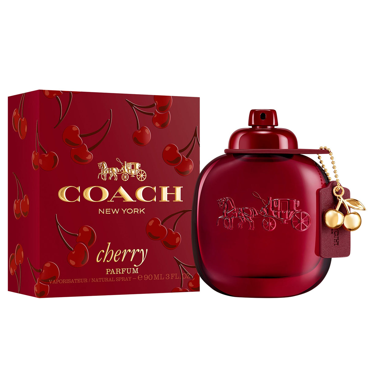 Coach Woman Cherry Parfum 90ml Spray - Tophatter Daily Deals